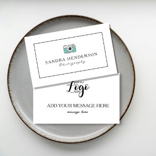 D'accompagnement Carte de promotion d'entreprise de photographie