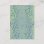 D'accompagnement Carte de puits Papillon Vol FloralWishing (Dos)