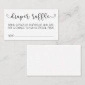 D'accompagnement Carte de rabat (Devant / Derrière)