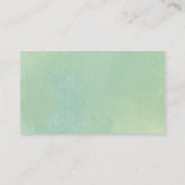 D'accompagnement Carte de rabat Citrouille Baby shower vert automne (Dos)