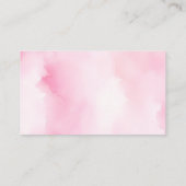 D'accompagnement Carte de rabat Citrouille rose - Baby shower d'aut (Dos)