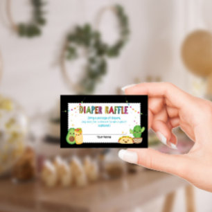 D'accompagnement Carte de rabat Fiesta Baby shower