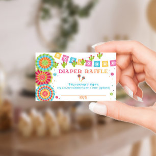 D'accompagnement Carte de rabat Fiesta Baby shower