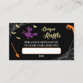 D'accompagnement Carte de rabat Hocus Pocus Baby shower (Devant)