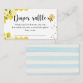 D'accompagnement Carte de rabat Little Honey Bee Diaper (Devant / Derrière)