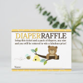 D'accompagnement Carte de rabat pour couche de douche à l'ours et à (Debout devant)