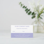 D'accompagnement Carte de rappel du cosmétologiste (Debout devant)