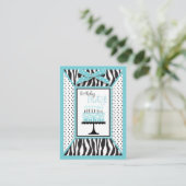 D'accompagnement Carte de rappel EB Wild Birthday Cake (Debout devant)