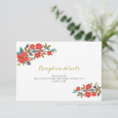 D'accompagnement Carte de réception (Debout devant)