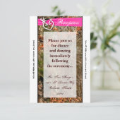 D'accompagnement Carte de réception 3,5x7 Couple de cerfs Biche Cer (Debout devant)