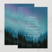 D'accompagnement Carte de réception Aurora (Devant / Derrière)