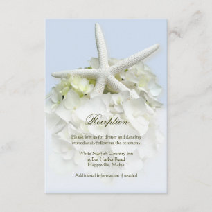 D'accompagnement Carte de réception de mariage de jardin en bord de