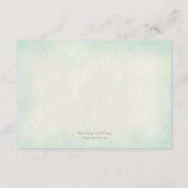 D'accompagnement Carte de réception de mariage étoile de mer à l'aq (Dos)