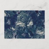 D'accompagnement Carte de réception de mariage pour Rose de la Mari (Dos)