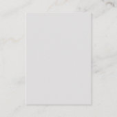 D'accompagnement Carte de réception de mariage Primrose Roses vinta (Dos)