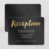 D'accompagnement Carte de réception de mariage Shining Promise (Devant / Derrière)