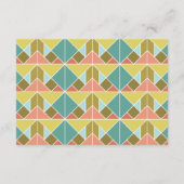 D'accompagnement Carte de réception de mariage Tangram Heart (Dos)