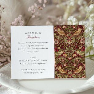 D'accompagnement Carte de Réception de Mariage Voleur de Fraises