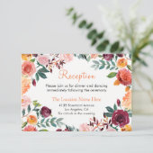 D'accompagnement Carte de réception du jardin botanique de l'Orange (Debout devant)