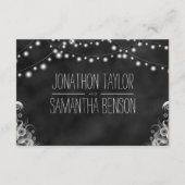 D'accompagnement Carte de réception en tableau noir (Dos)