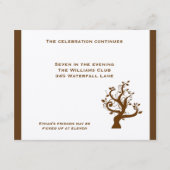 D'accompagnement Carte de réception Ethan Elliott (Dos)