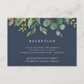 D'accompagnement Carte de réception Eucalyptus Grove (Devant)