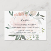 D'accompagnement Carte de réception florale de la mi-été (Devant)