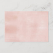 D'accompagnement Carte de réception florale de la mi-été (Dos)