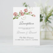 D'accompagnement Carte de réception Garden Roses (Debout devant)