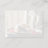 D'accompagnement Carte de réception mariage (Dos)