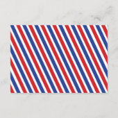 D'accompagnement Carte de réception par avion (Dos)