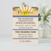 D'accompagnement Carte de réception style bat mitzvah Bar Mitzvah 6 (Debout devant)