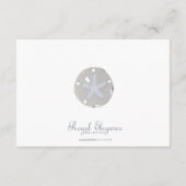 D'accompagnement Carte de réception tropicale Sand Dollar & Lace (Dos)