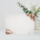 D'accompagnement Carte de recette blanche de base de Wassail (Debout devant)