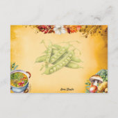 D'accompagnement Carte de recette blanche Soup Du Jour (Dos)