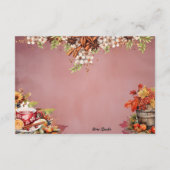 D'accompagnement Carte de recette blanche Wassail Warming (Dos)