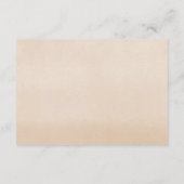 D'accompagnement Carte de recette bohème Pampas grass boho (Dos)