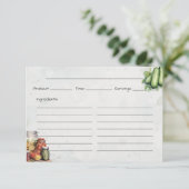 D'accompagnement Carte de recette de base Pickle Jar (Debout devant)