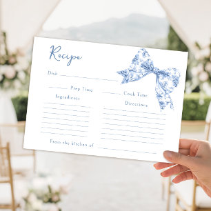 D'accompagnement Carte de recette de douche de mariage florale toil
