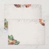 D'accompagnement Carte de recette noire de base Soup Du Jour (Devant / Derrière)