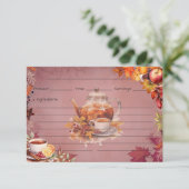 D'accompagnement Carte de recette Wassail Warming (Debout devant)