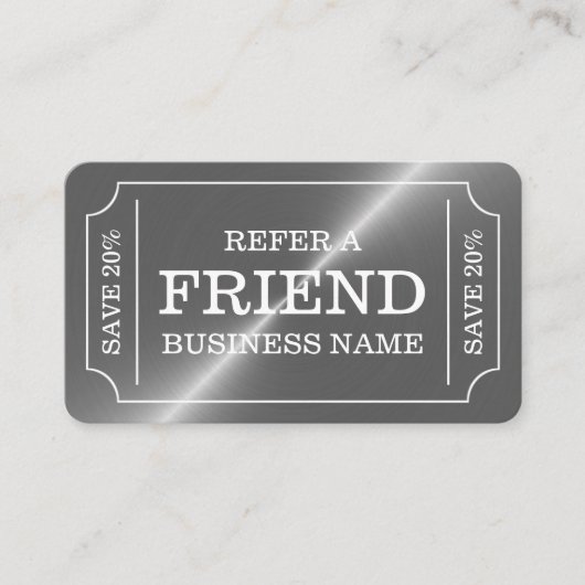 D'accompagnement Carte de référence du style de billet d'argent (Devant)