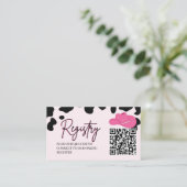 D'accompagnement Carte de registre de code QR du dernier rodéo de C (Debout devant)