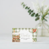 D'accompagnement Carte de registre du marché frais cultivée localem (Debout devant)