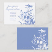 D'accompagnement Carte de registre fleur sauvage (Devant / Derrière)