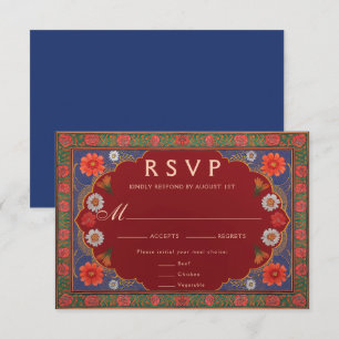 D'accompagnement Carte de réponse de mariage SIENNA I