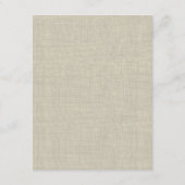 D'accompagnement Carte de réponse de plage rustique Étoile de mer e (Dos)