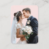 D'accompagnement Carte de réponse incluse avec site web de mariage (Dos)