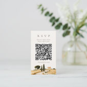 D'accompagnement Carte de réponse QR Code de l'allée de blé de Chyp (Debout devant)