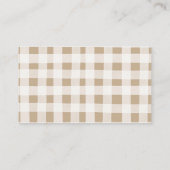 D'accompagnement Carte de rousseur Citrouille de papier or à pincea (Dos)